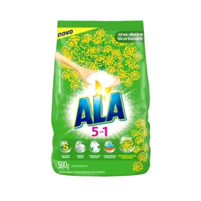 Sabão Pó 400gr Erva Doce e Bicarbonato Ala