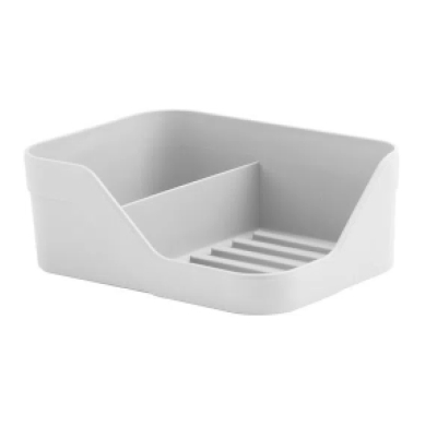 Porta Detergente/Esponja Trium Branco Ou