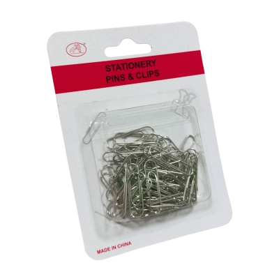 Clips Cromado 28mm 50pcs Liel