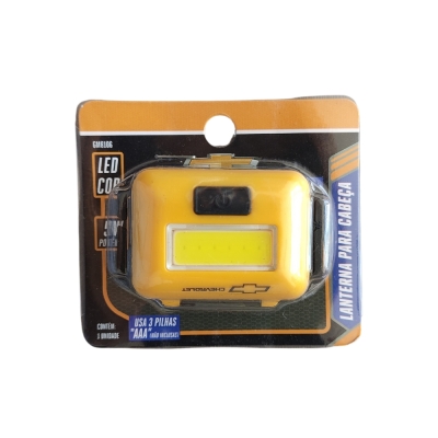 Lanterna Cabeca 1led 3Pilhas Aaa Chevrolet (Gm8106) Western