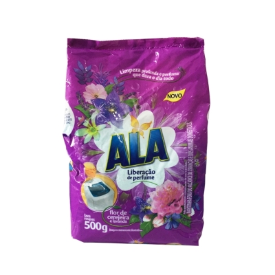 Sabão Pó 400gr Flor de Cerejeira e Lavanda Ala