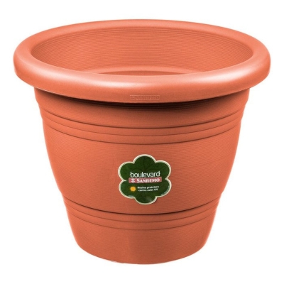 Vaso Plastico 17cm Ceramica Sanremo