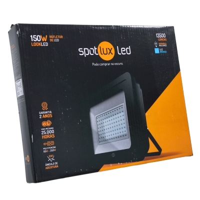 Refletor Led 150w 6000k Spotlux